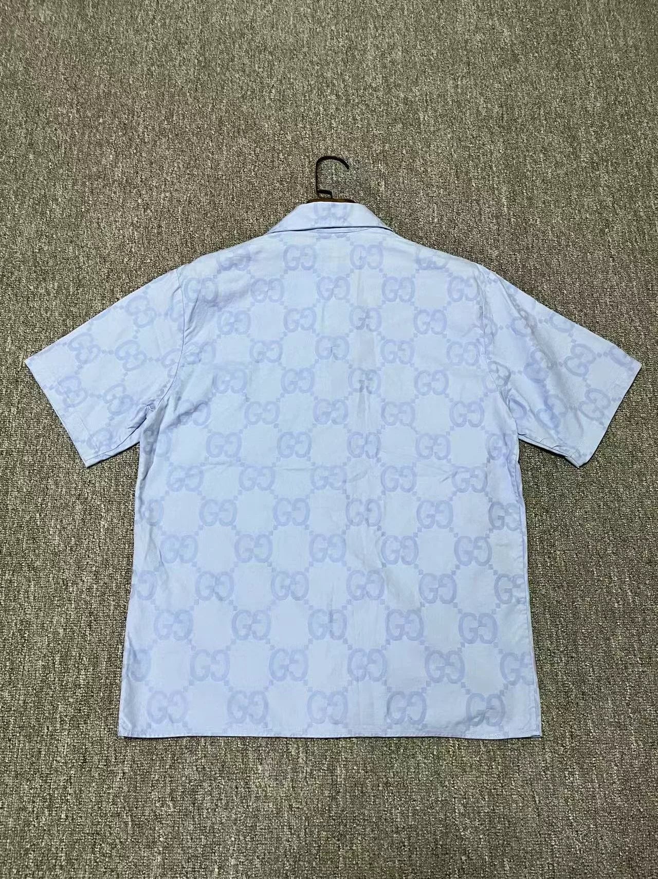 Gucci Cartoon Logo Short Sleeve Shirt