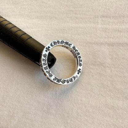 chrome hearts narrow cross eternal ring US6