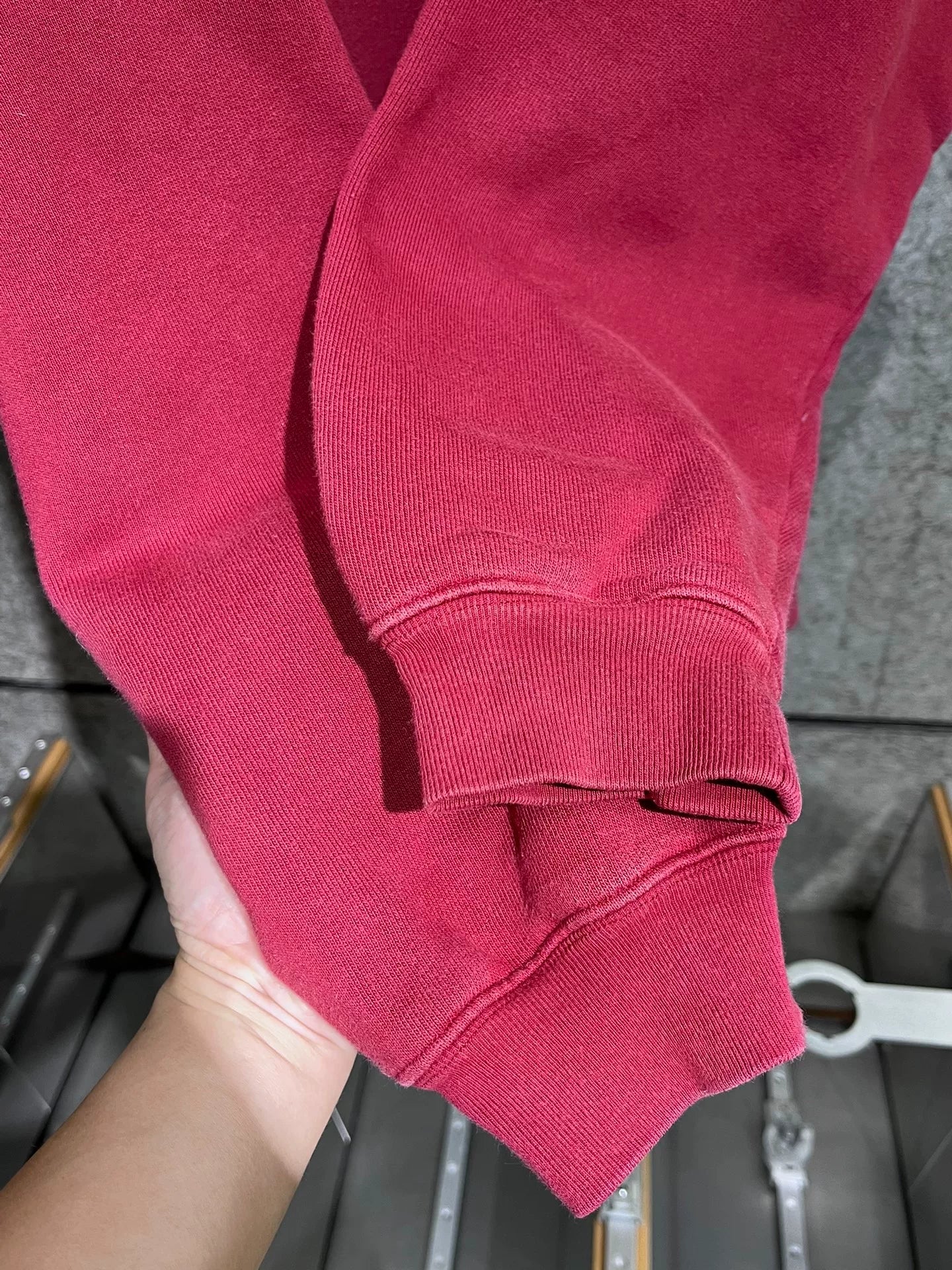 Balenciaga Red Letter Sweatshirt Size S