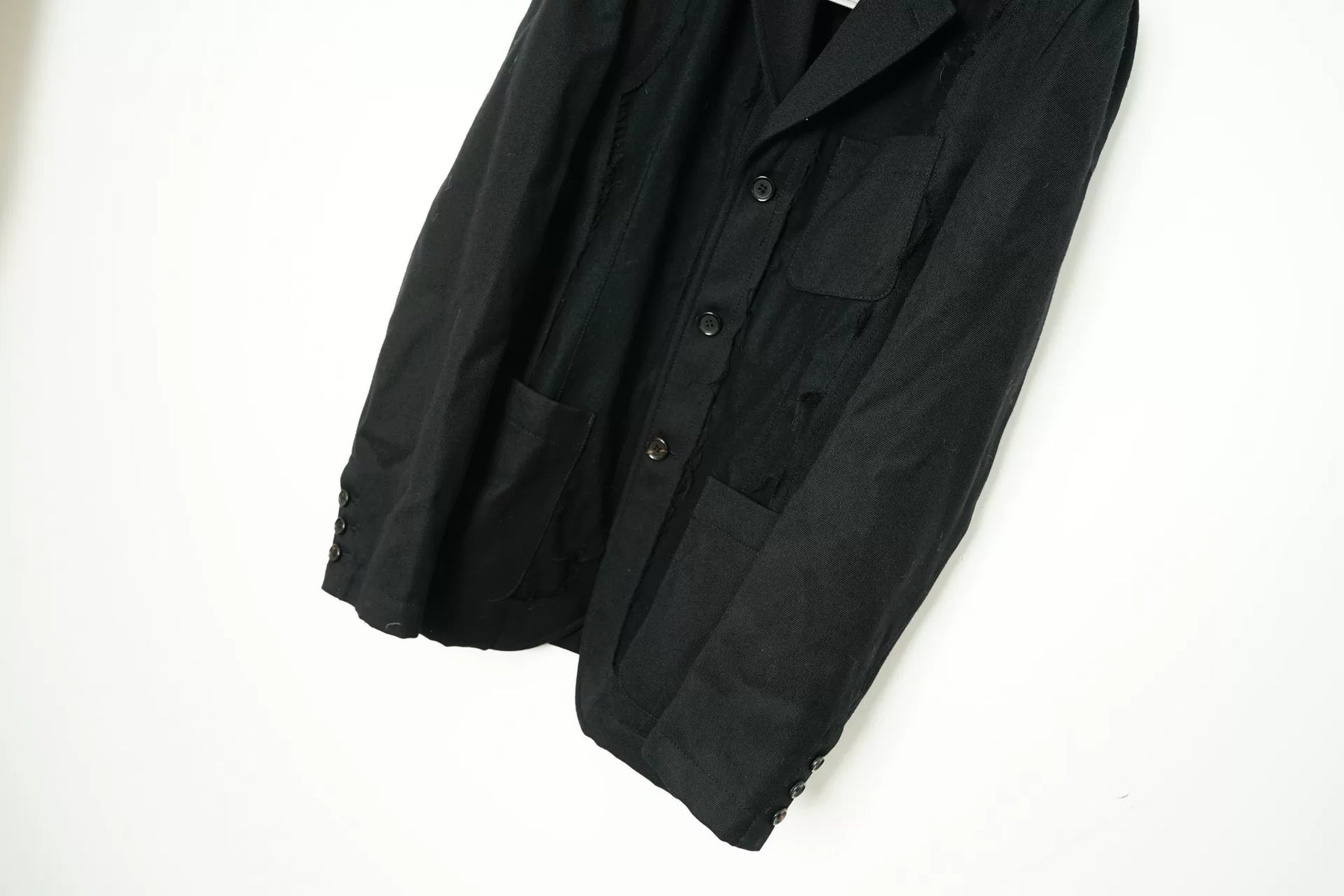 Comme des Garcons CDG Distressed Double-Layer Jacket
