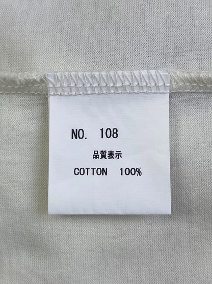 black and white rope knot long sleeve tee