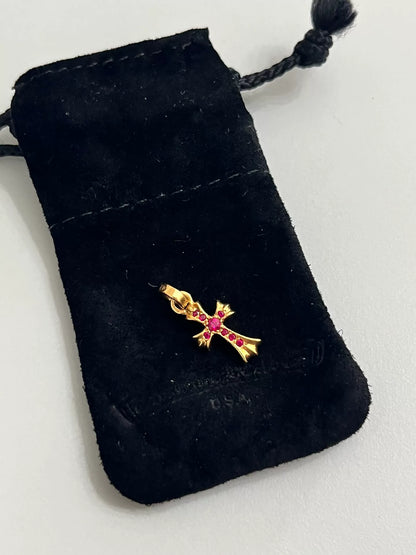 Chrome Hearts Babyfat Ruby Pendant