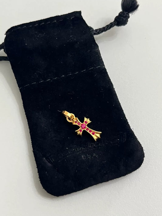 Chrome Hearts Babyfat Ruby Pendant