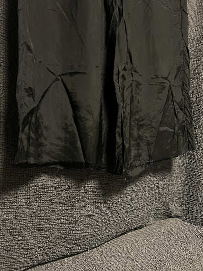 rick owens distressed wide-leg pants