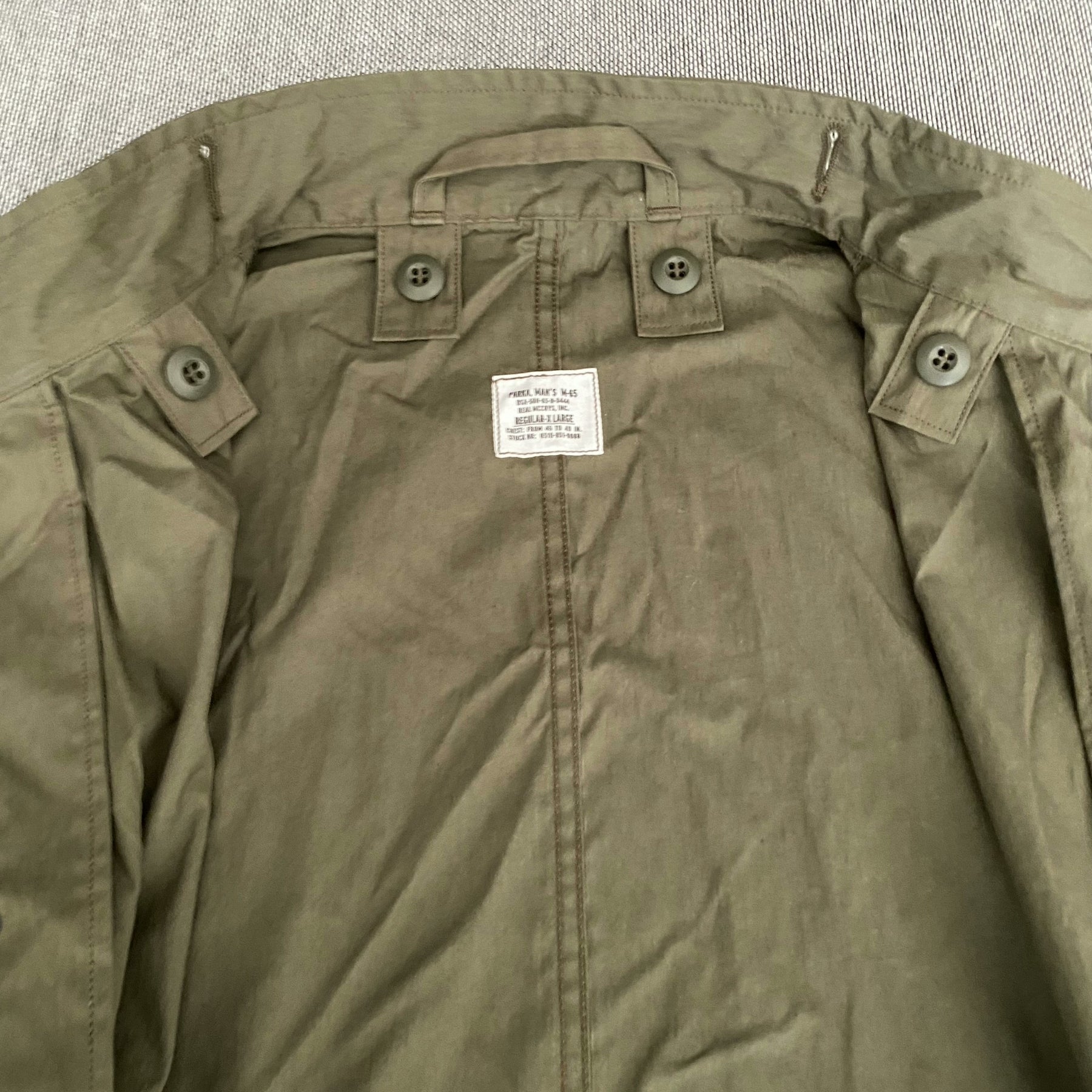 The Real Mccoys M65 Parka