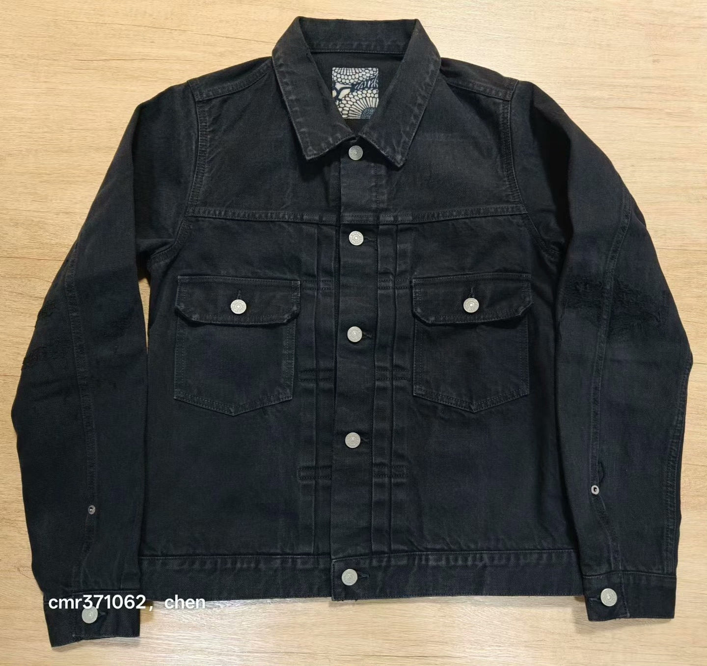 VISVIM 21 ICT 101 JKT CMYK BLK DMGD