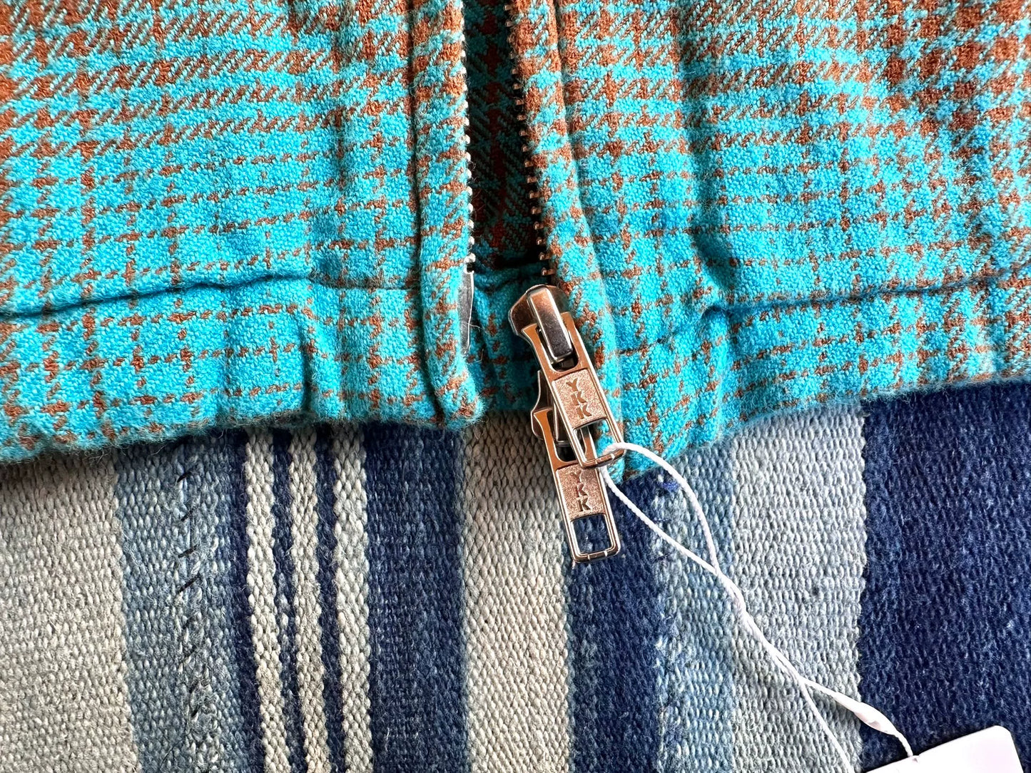 ombre plaid blouson jacket from noma t.d.