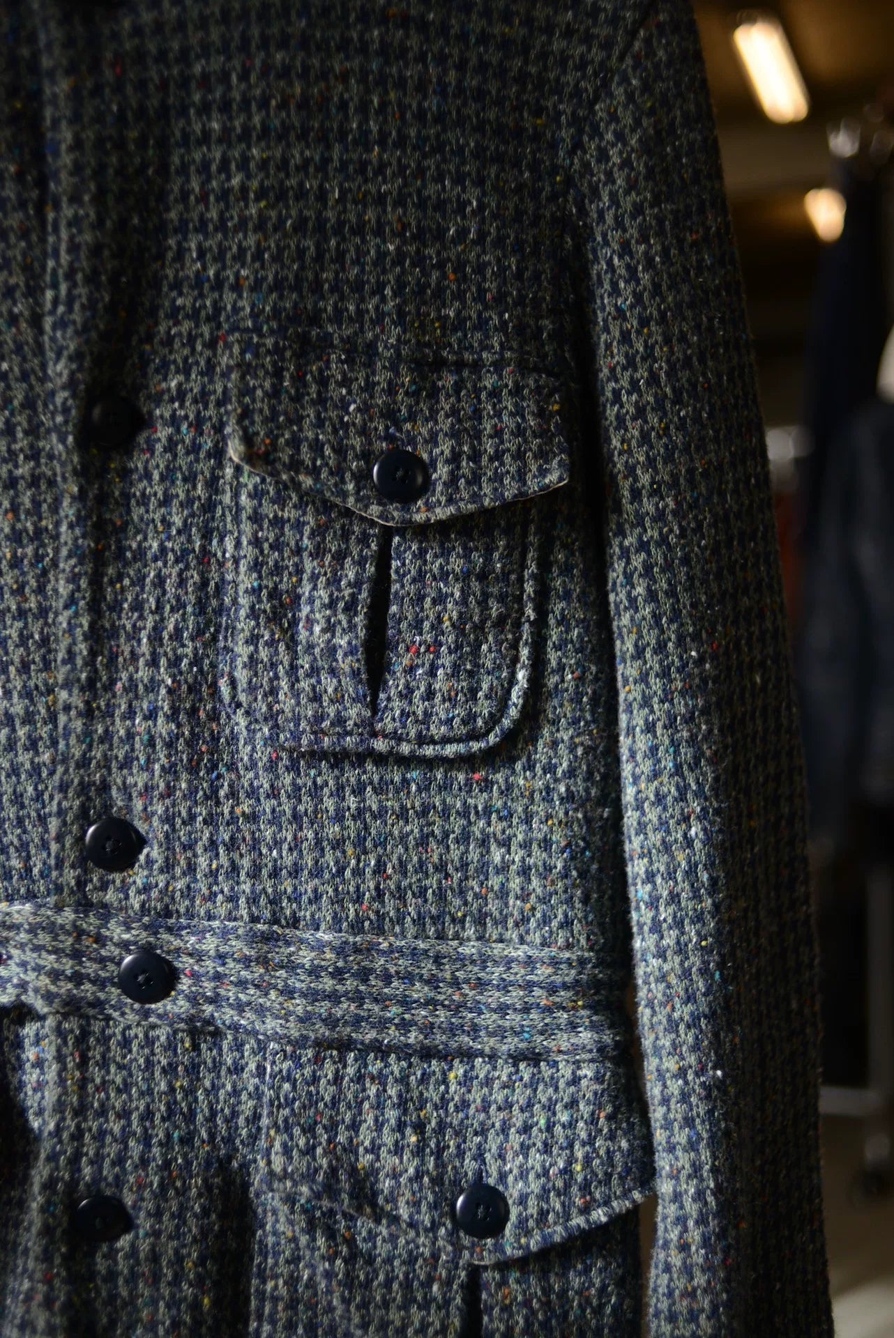 Kapital Knit Blend Coat Size 2
