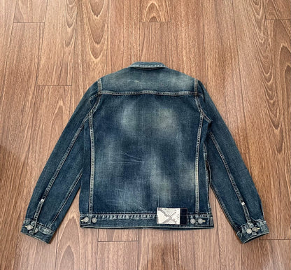 visvim ss 101 denim jacket damaged condition
