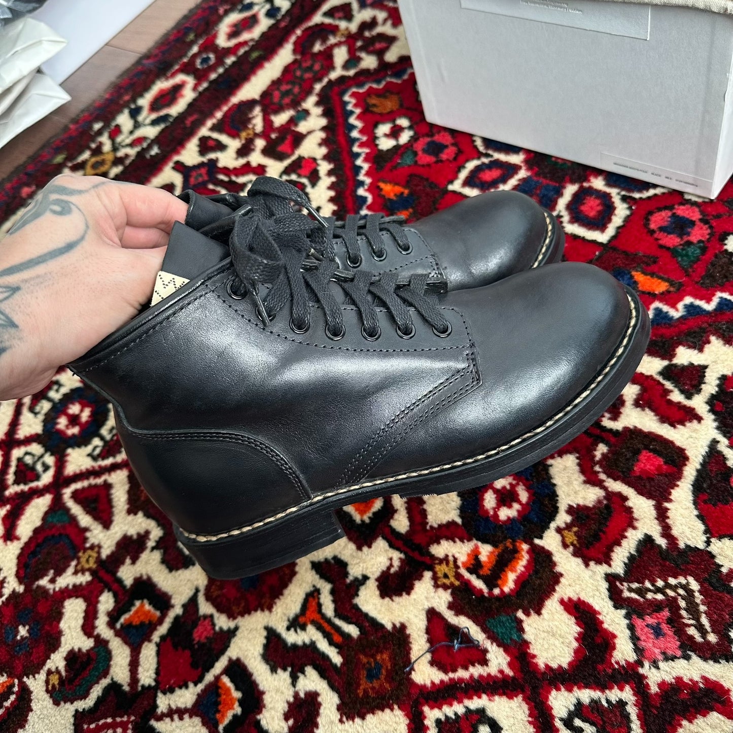 visvim brigadier boots size 8.5