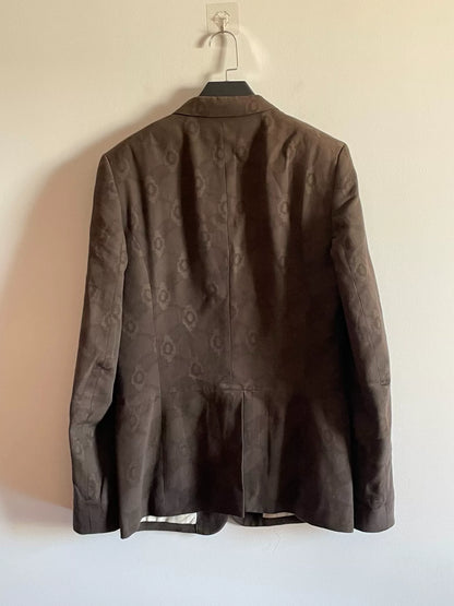 sophisticated spring summer brown blazer