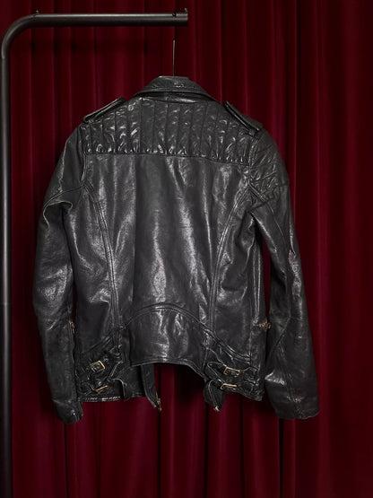 Share Spirit Sheepskin Motorcycle Jacket