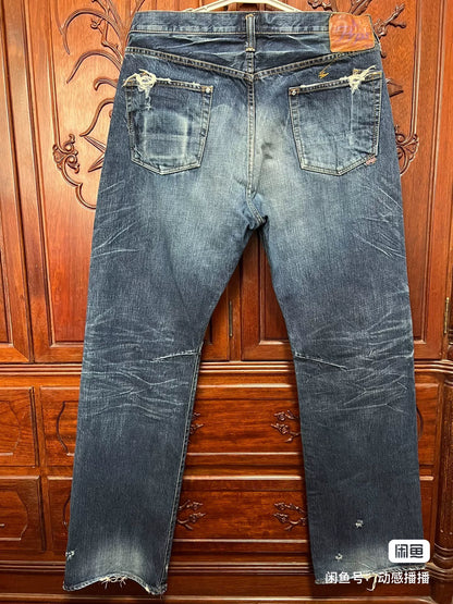PRPS Men's Wide-Leg Denim Jeans