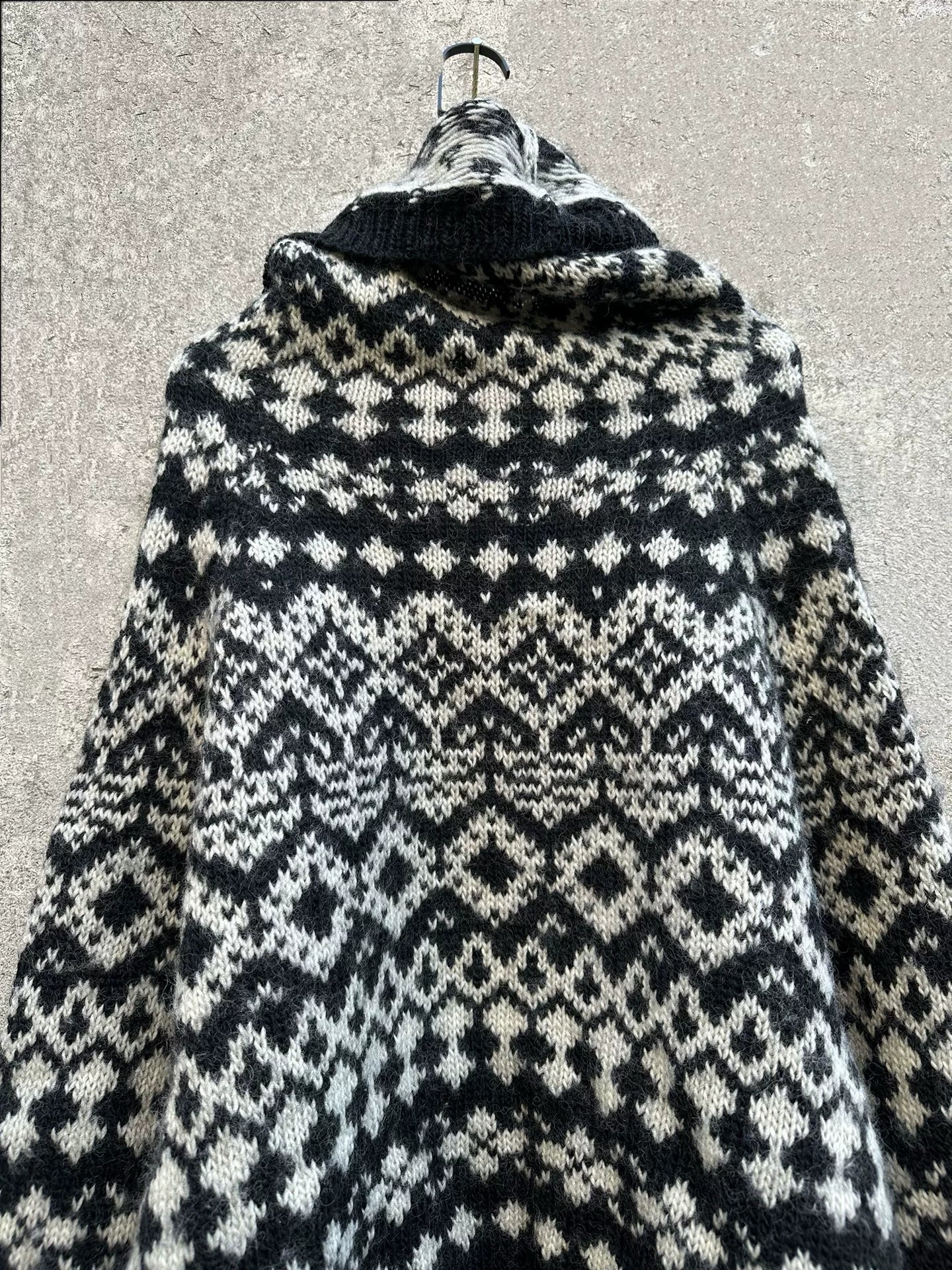 Yohji Yamamoto 11AW Geometric Sweater