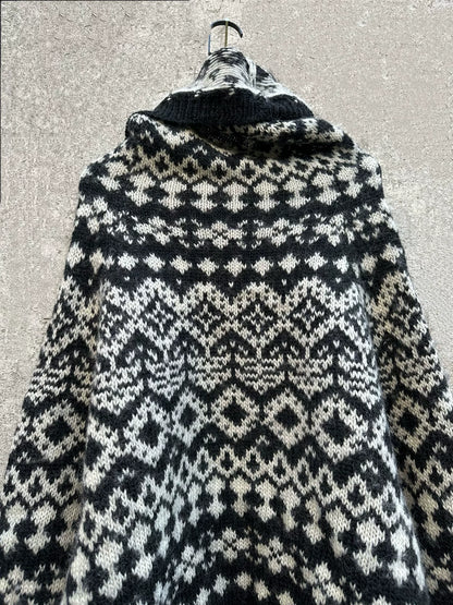 Yohji Yamamoto 11AW Geometric Sweater