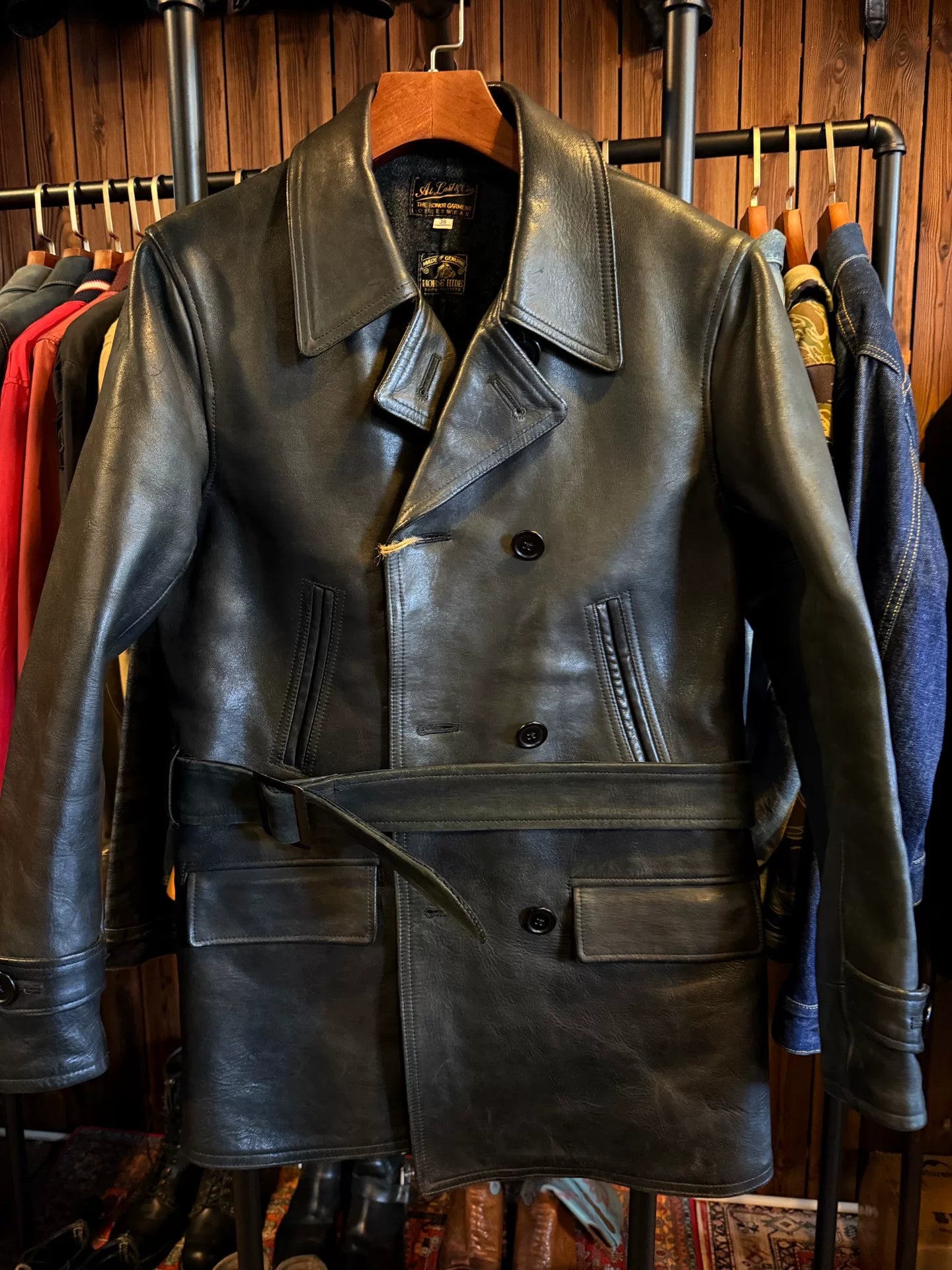 At Last&Co Horse Leather Jacket