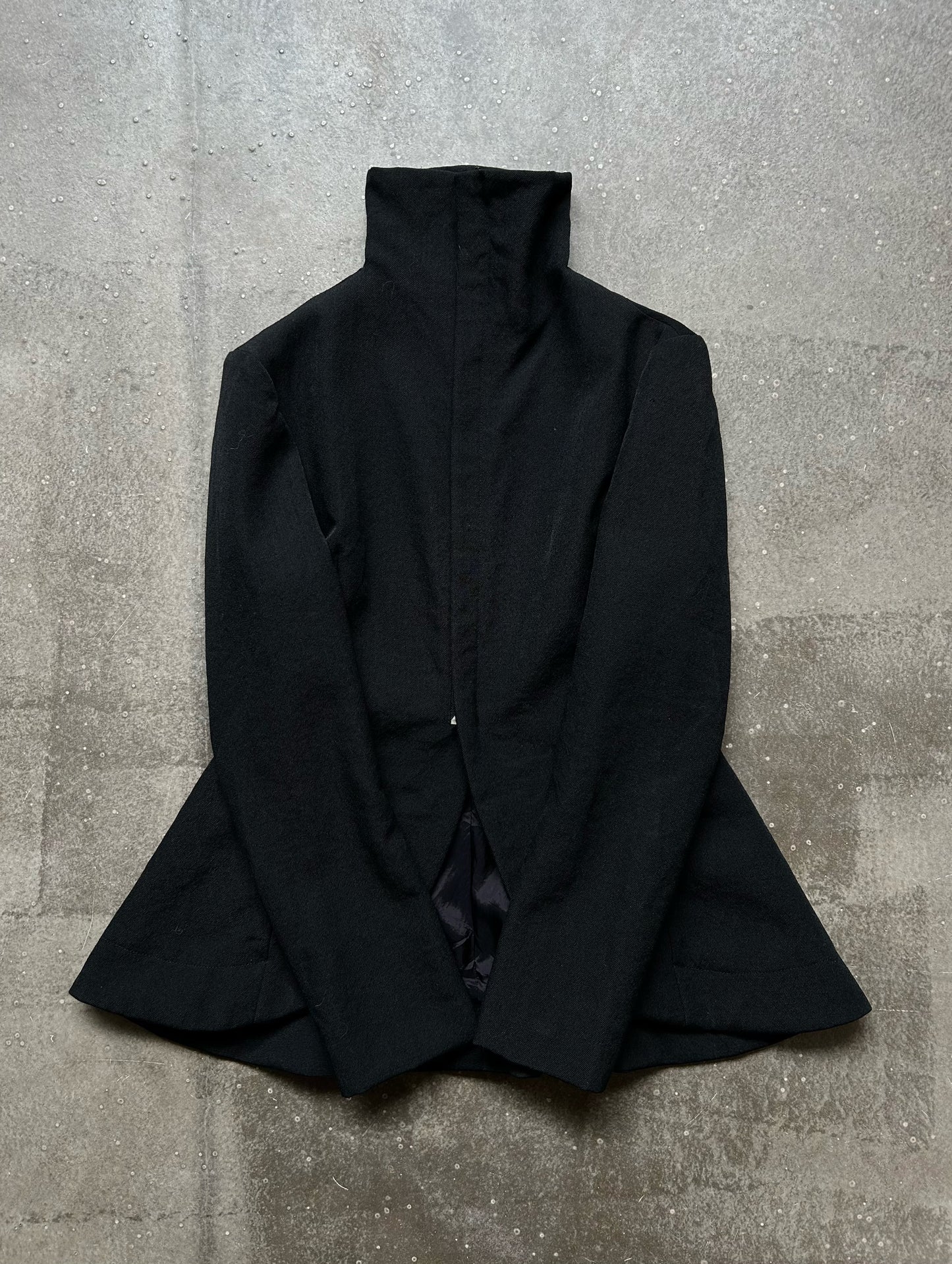 Yohji Yamamoto 2004AW Asymmetric Collar Coat