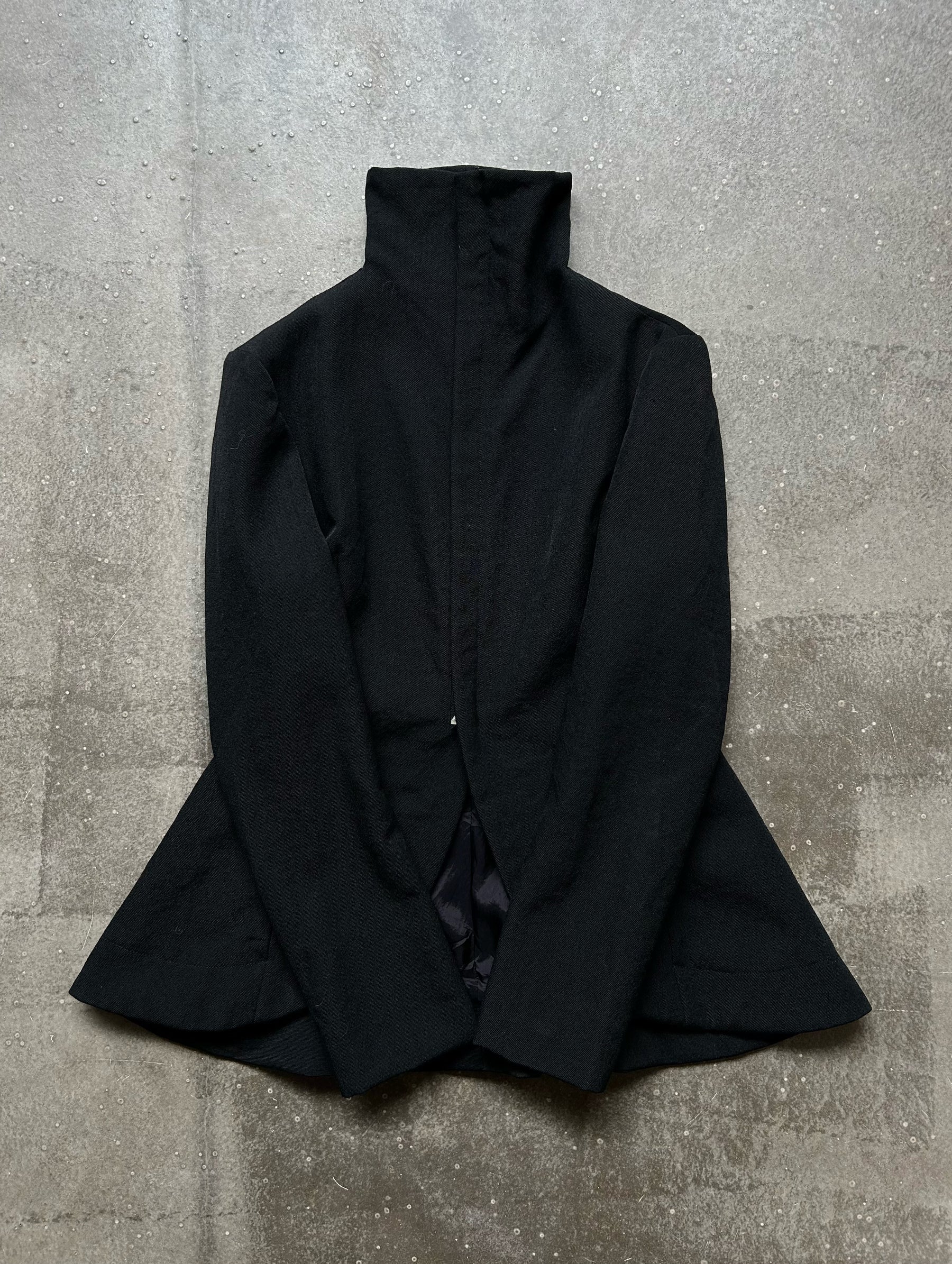 Yohji Yamamoto 2004AW Asymmetric Collar Coat