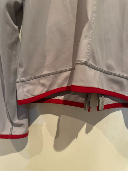 prada sport short jacket with red details