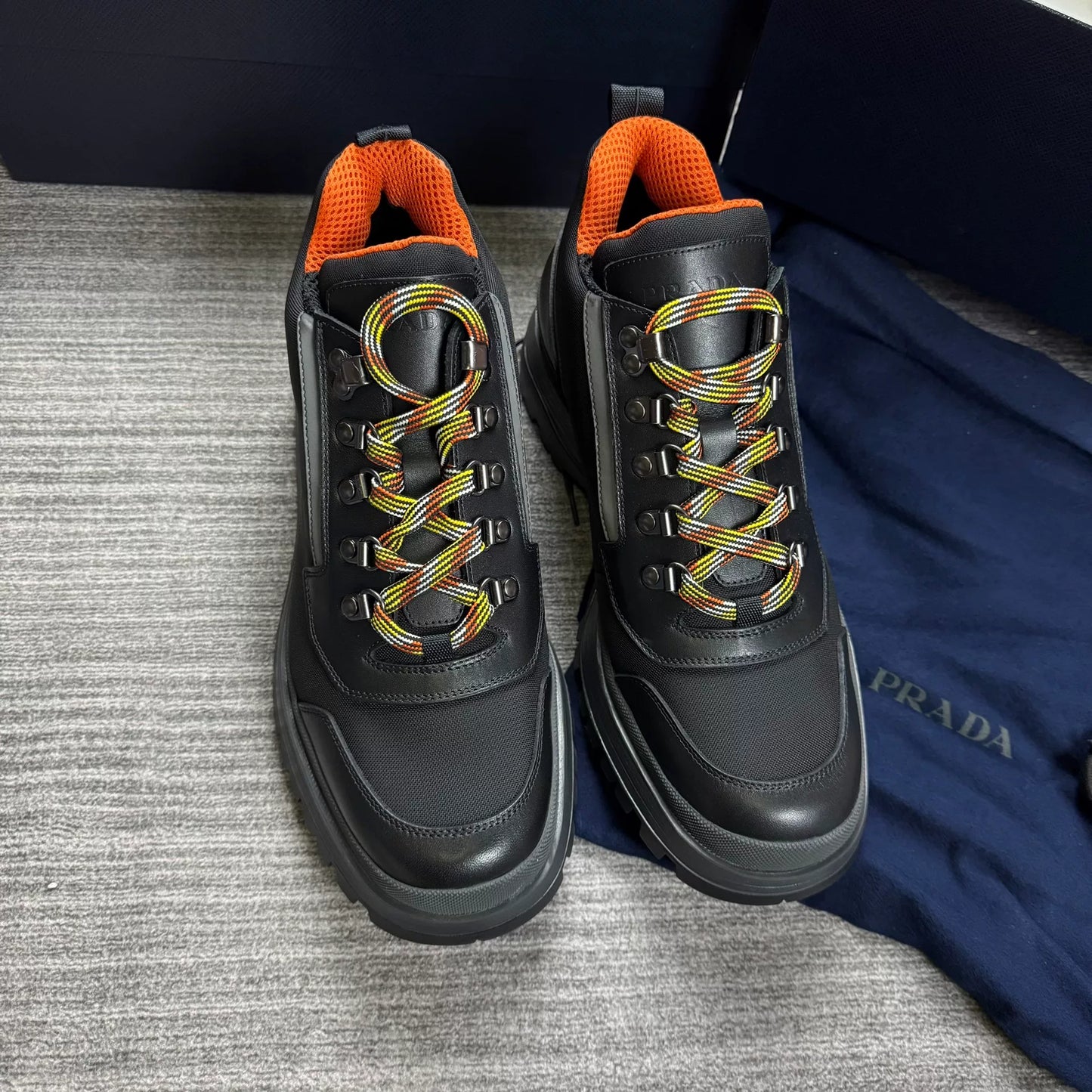 PRADA Men's Casual Short Boots Sneakers