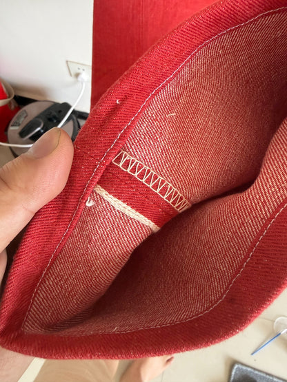 Joe McCoy Red Flag Label 90s Pants