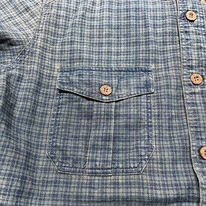 RRL Indigo Check Shirt