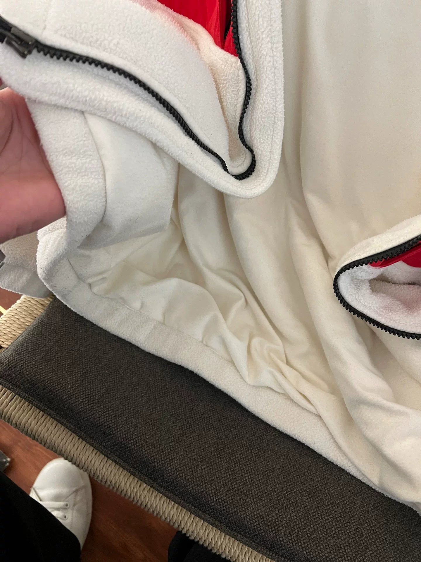 supreme x the north face fleece jacket