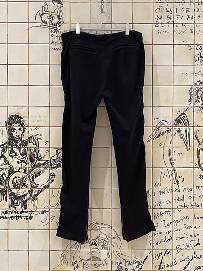 Greg Lauren Black Gold Stripe Sweatpants