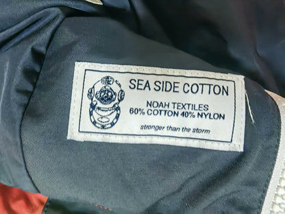 noah colorblock pattern windbreaker jacket