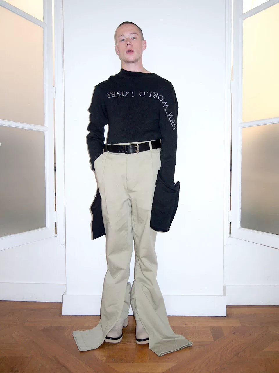 hood by air long sleeve sweatshirt