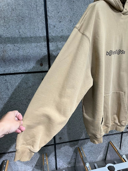Balenciaga Beige Mailbox Hoodie S