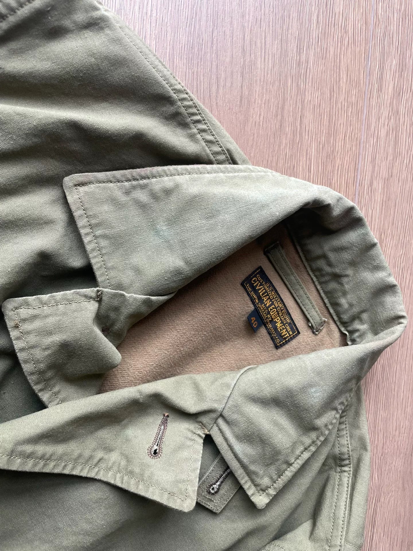 Freewheelers V8 150 MPH CLUB Military Jacket