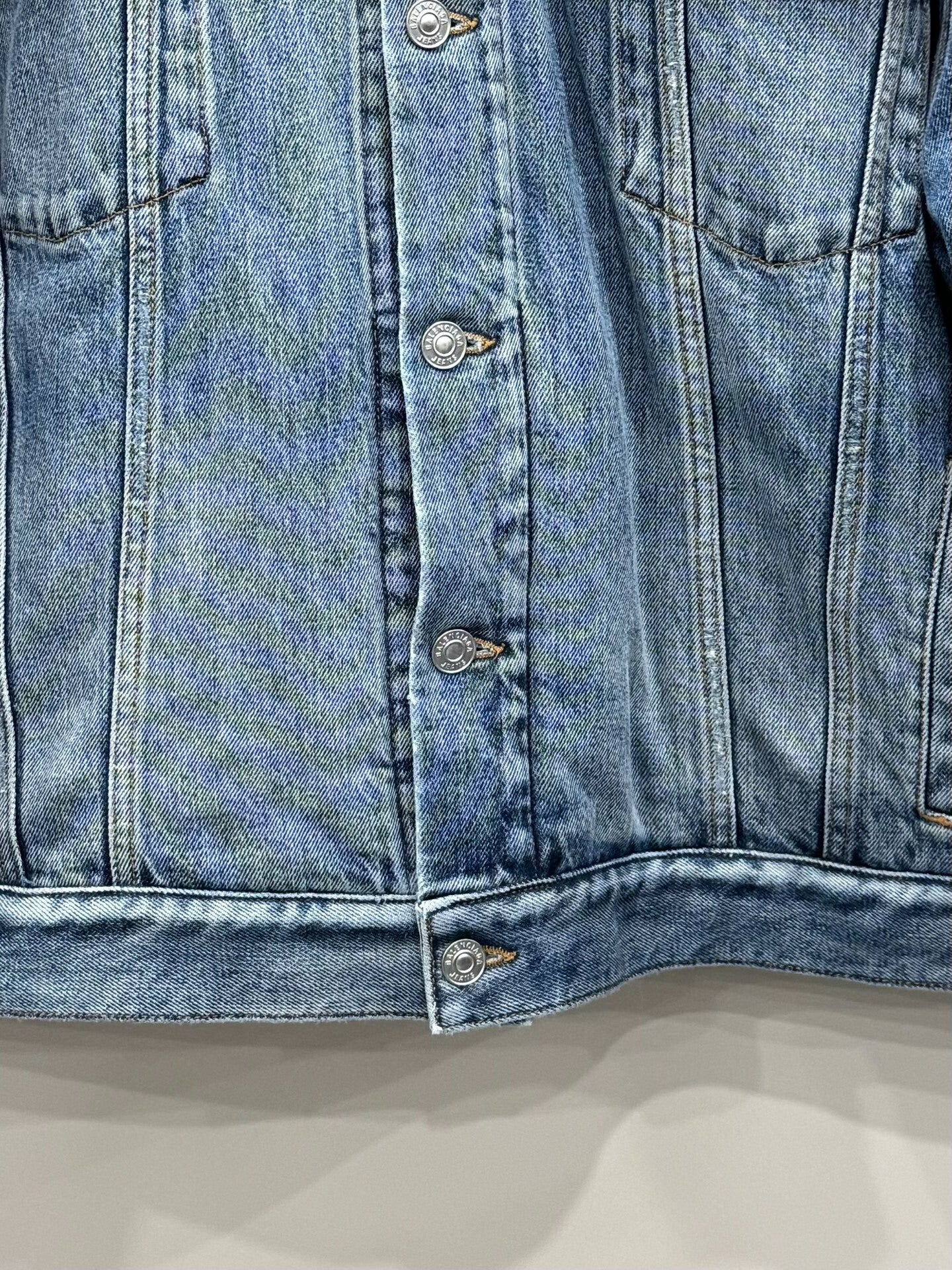 Balenciaga Double-Sided Denim Jacket Year of the Tiger