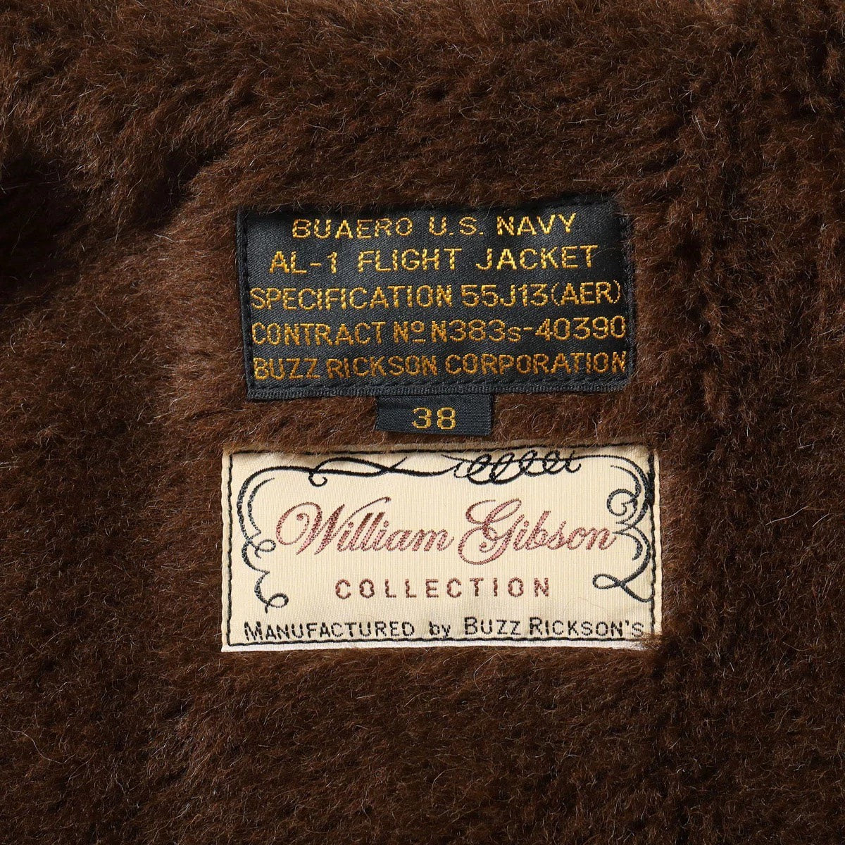 Buzz Rickson's AL-1 Military Alpaca Flight Jacket