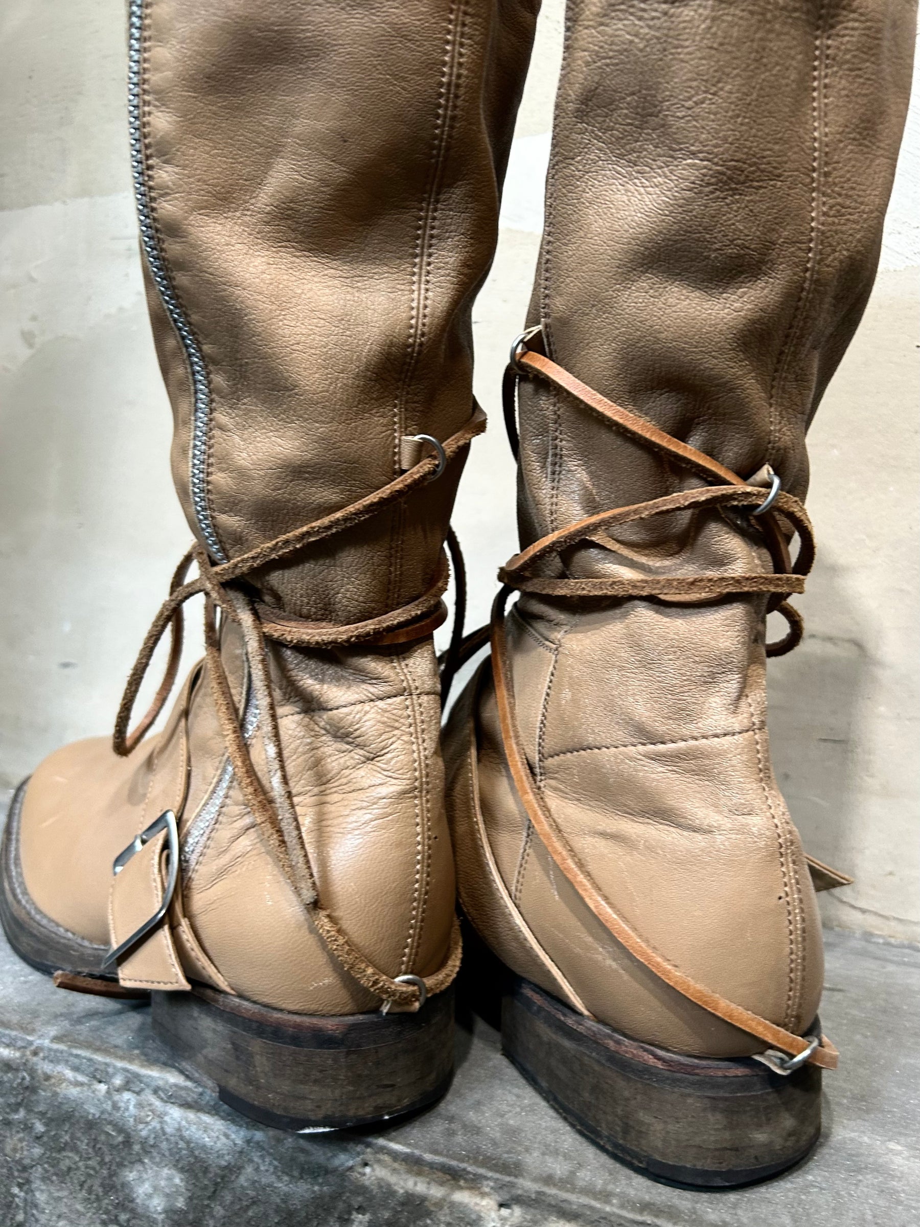 UNDERCOVER 05AW Engineer Lace-Up Boots