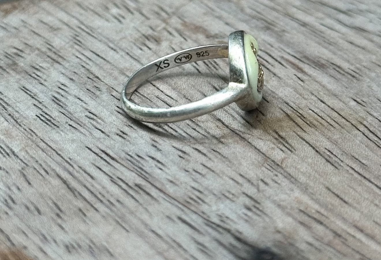 Vintage Vivienne Westwood 2000s Silver 925 Signet Ring