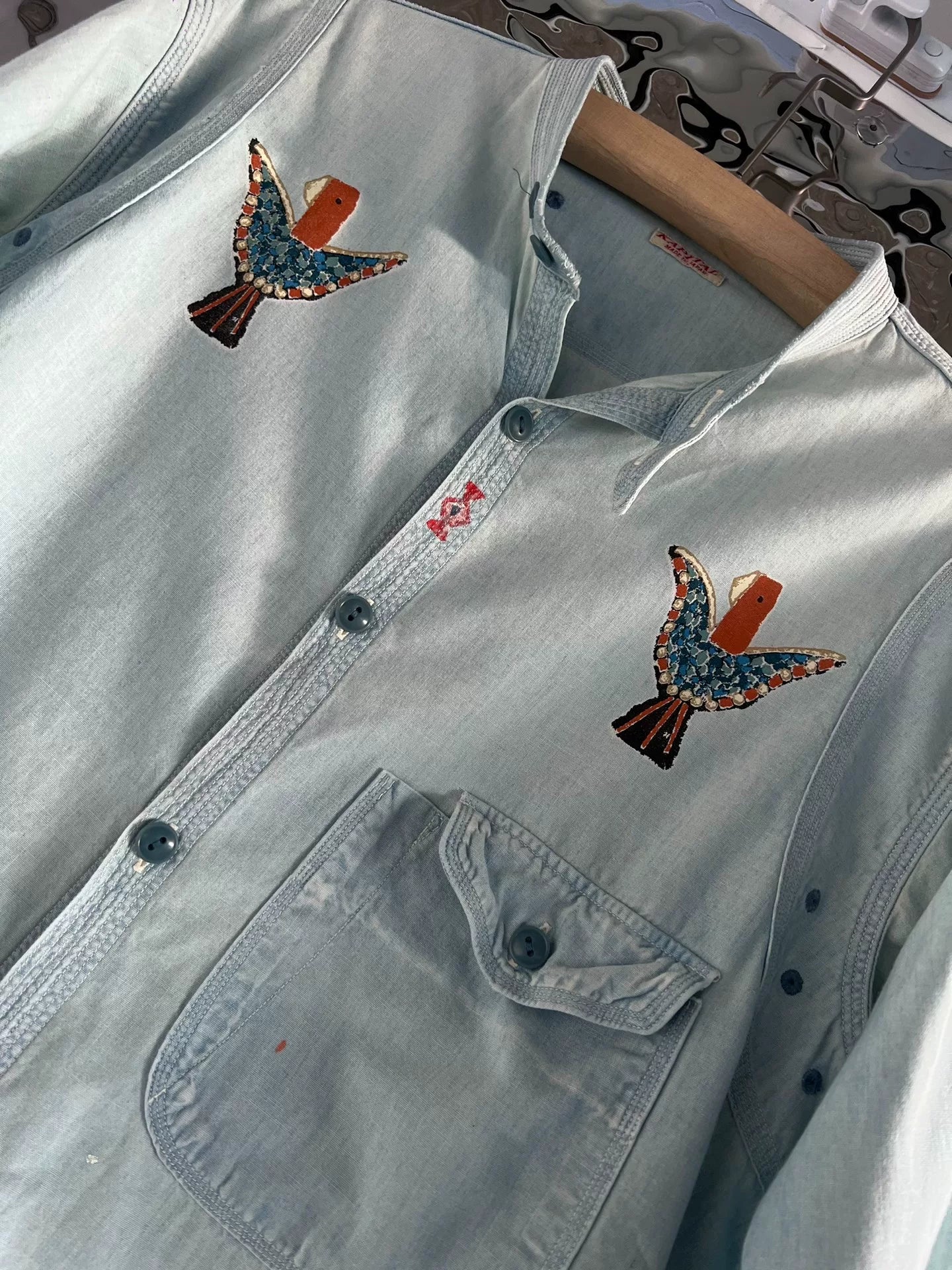 Kapital Early Rare Thunderbird Shirt
