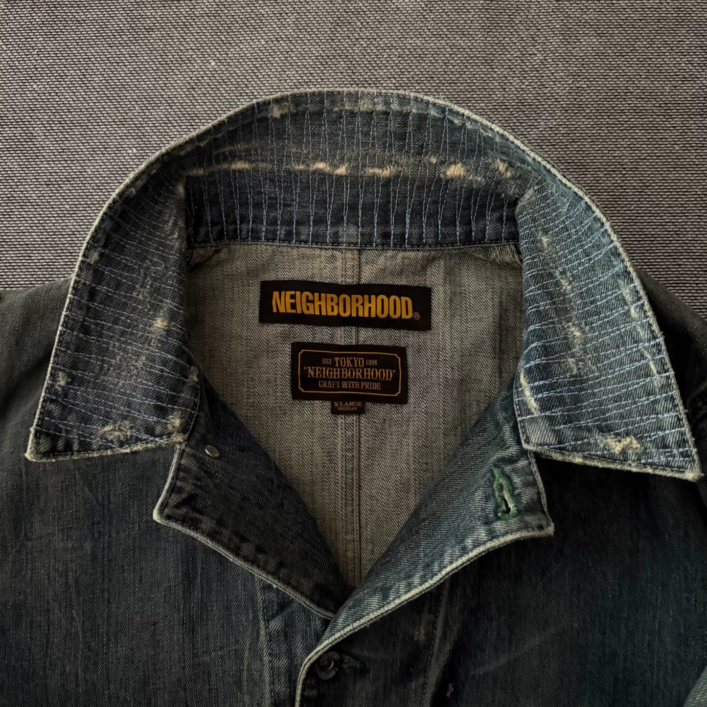 Neighborhood 18aw Savage Denim Work Jacket