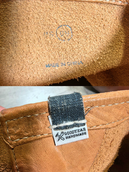 visvim mud dye engineer boots