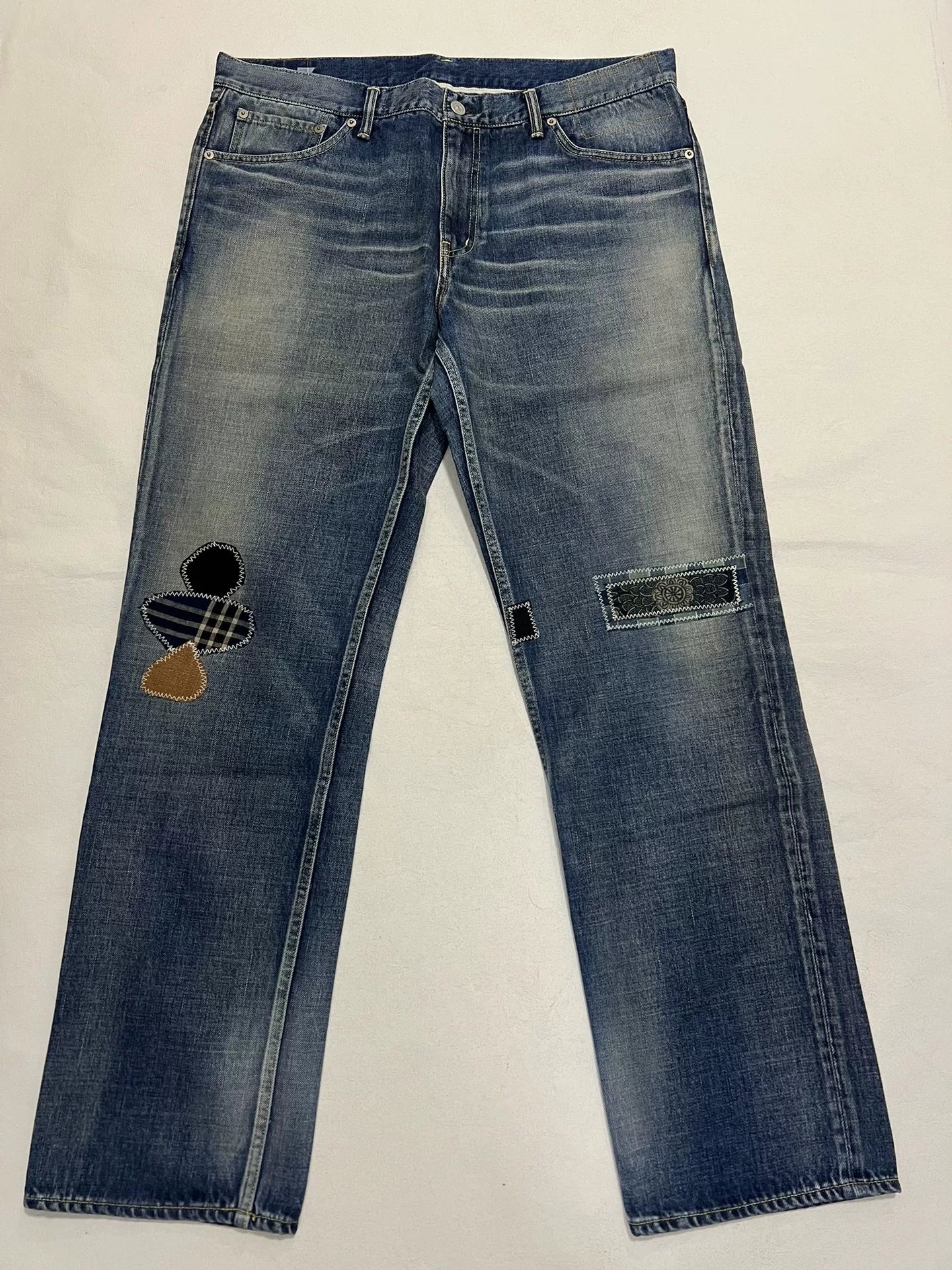 visvim 19ss spot d7 jeans