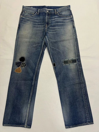visvim 19ss spot d7 jeans