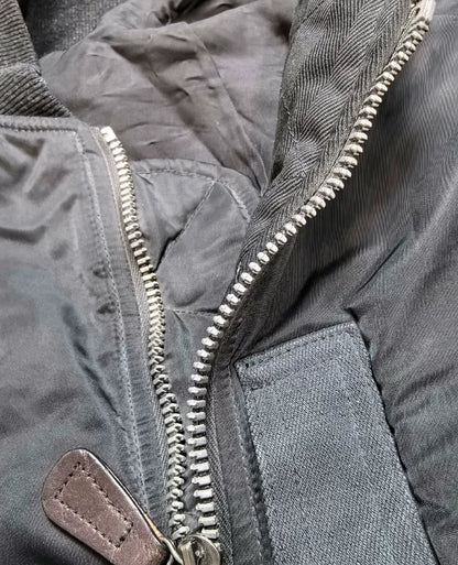 VISVIM 18AW THORSON Mud-Dyed Bomber