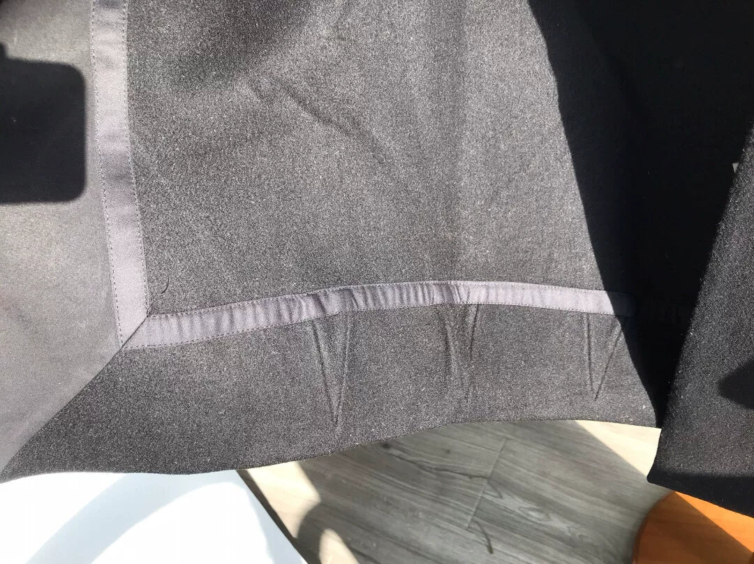 Rick Owens Mixed Material Coat