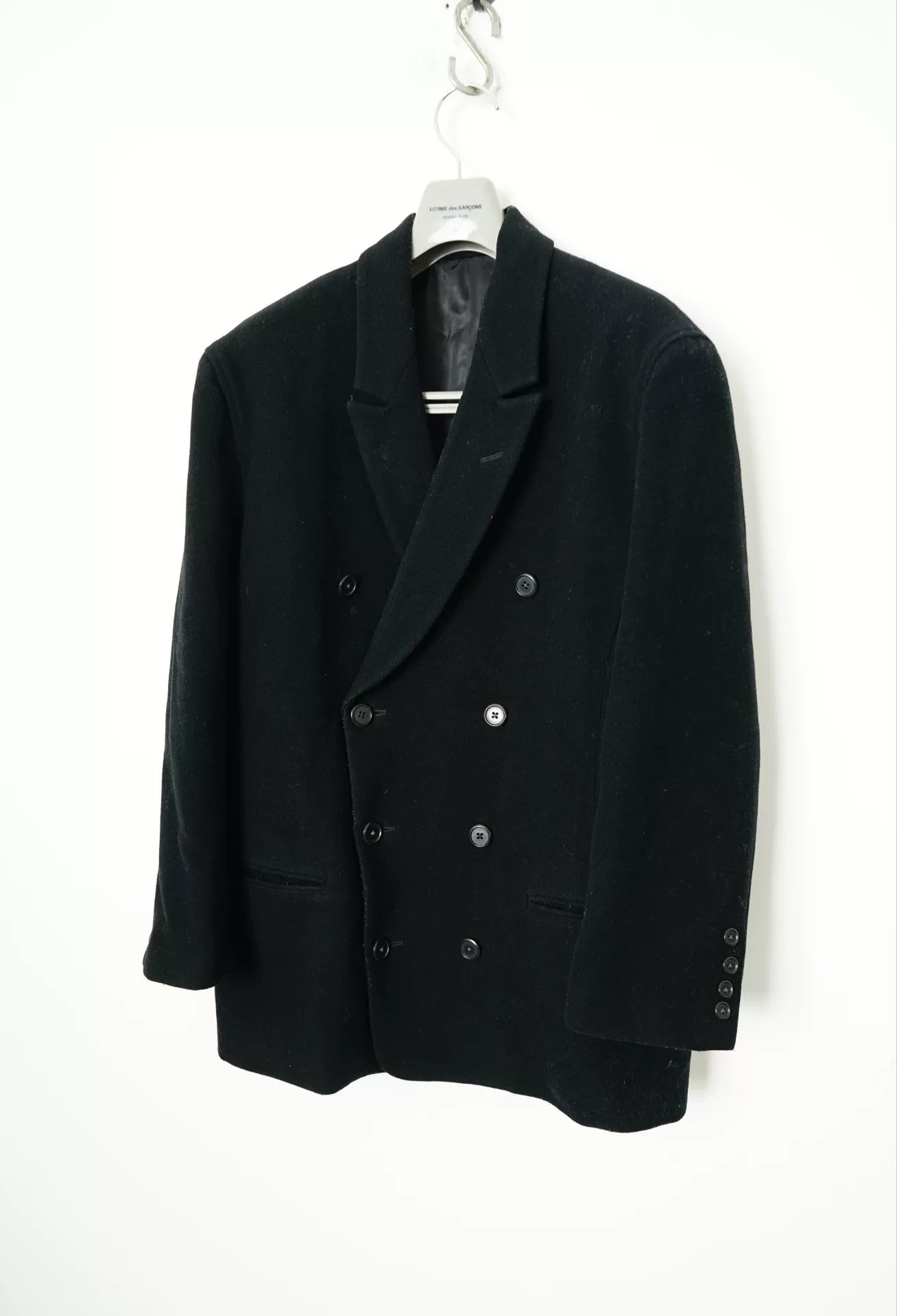 Yohji Yamamoto Y's Double-Breasted Wool Blazer