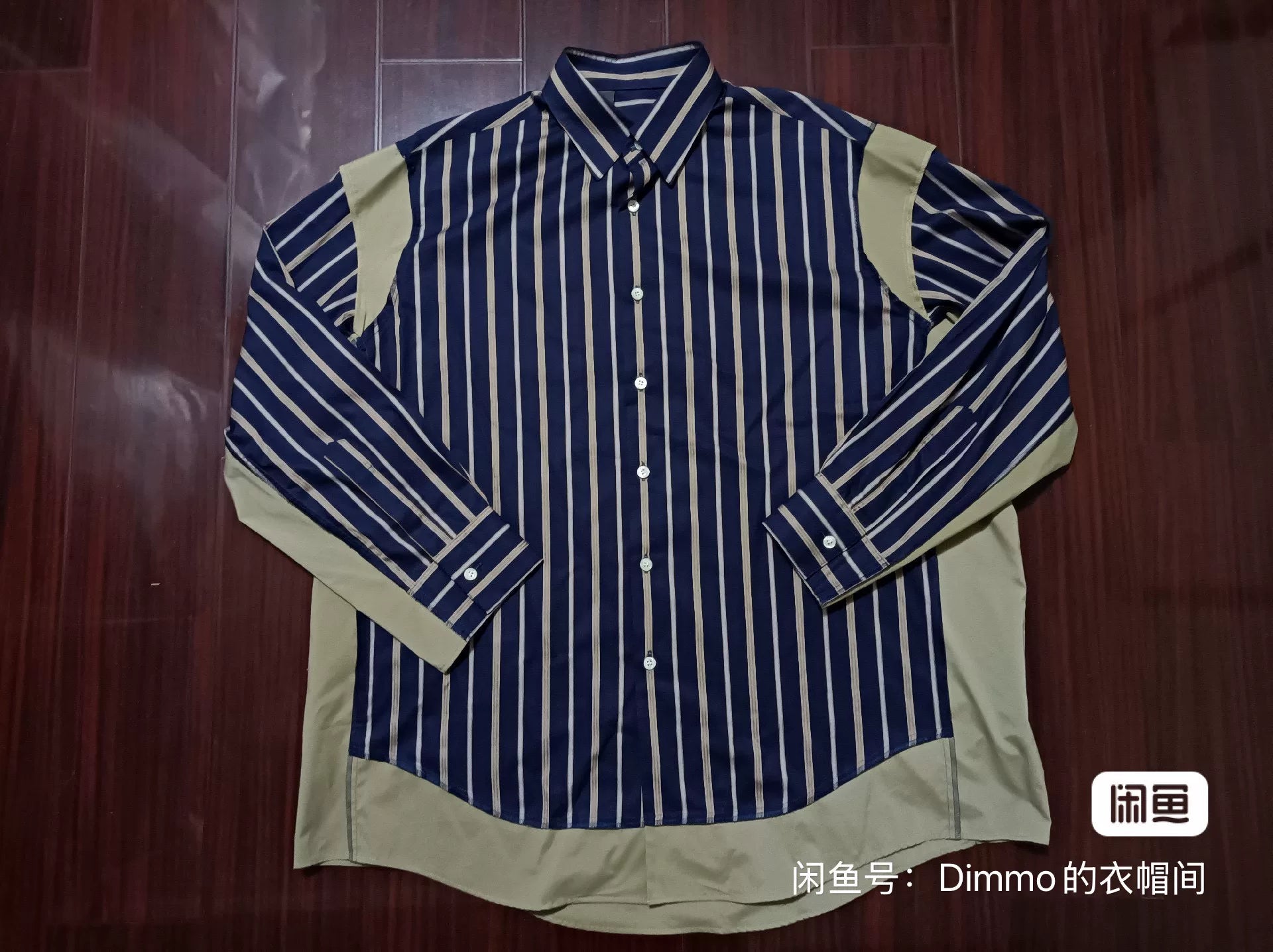 N.HOOLYWOOD 21SS Stripe Panel Shirt