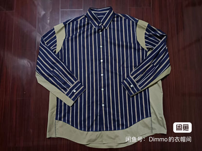 N.HOOLYWOOD 21SS Stripe Panel Shirt