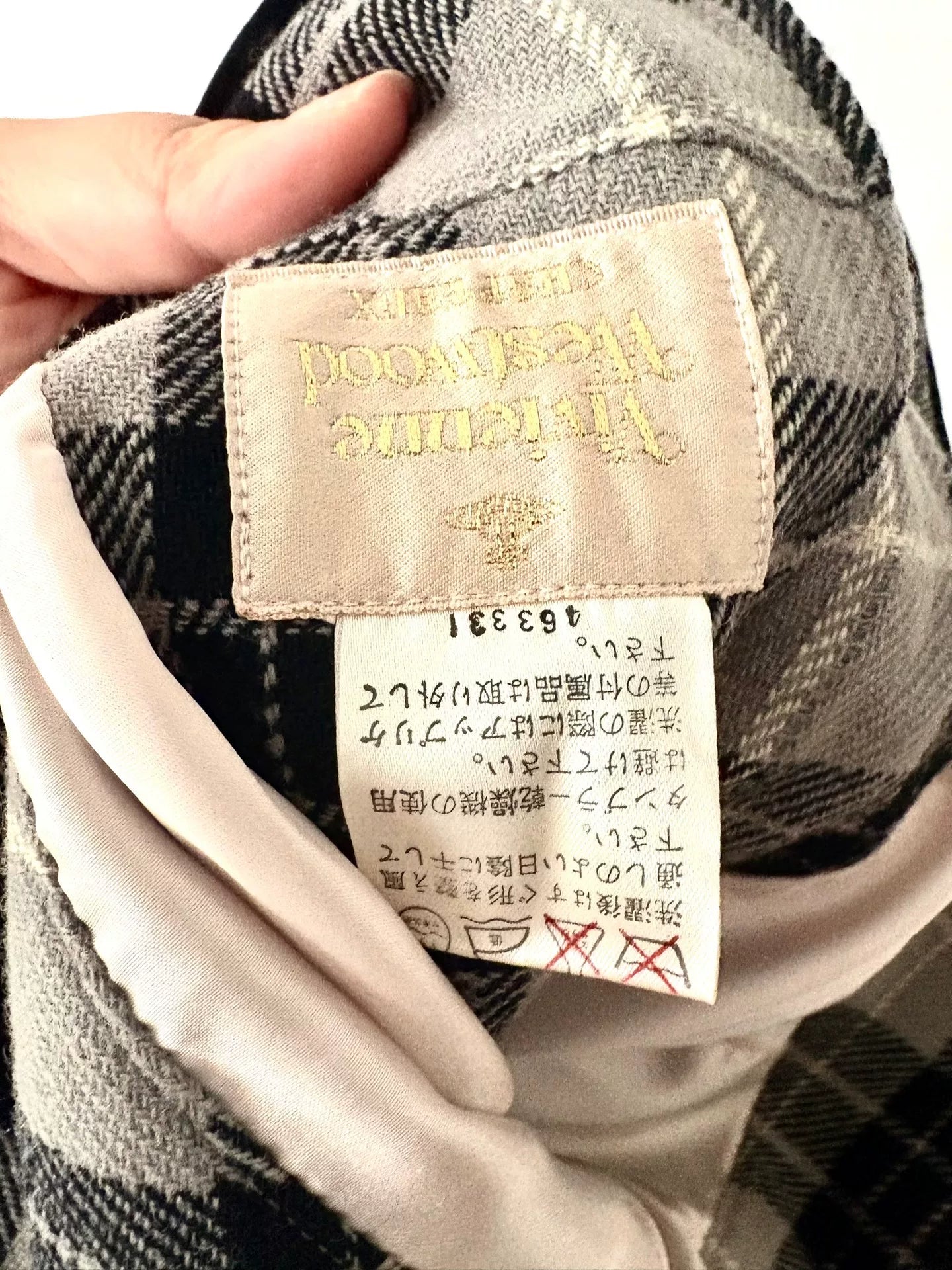Vivienne Westwood Vintage Check Bucket Hat