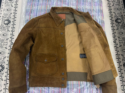 RRL 2025 Suede Three-Pocket Jacket