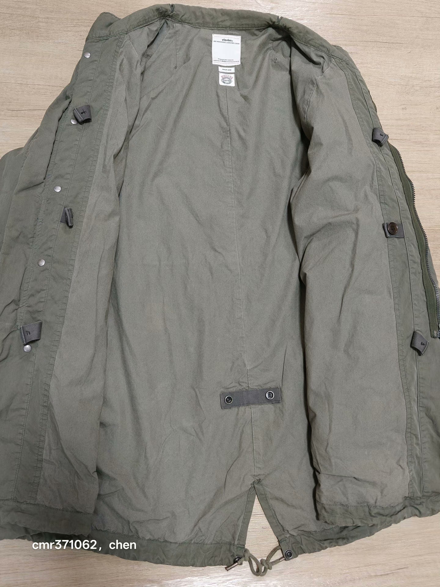 visvim 18ss Six Five Fishtail Parka