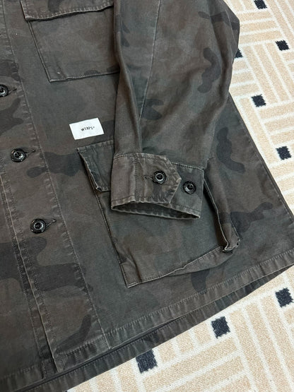 WTAPS JUNGLE LS Satin Camo Shirt